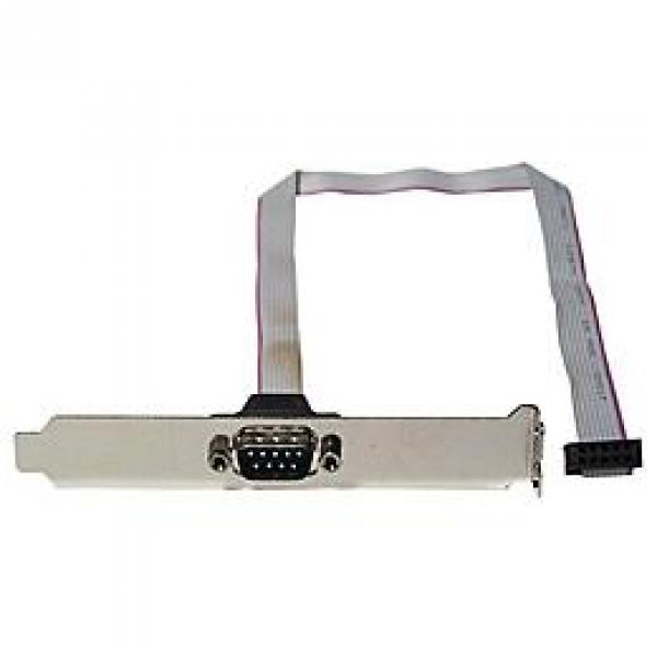 DB9M to 10P IDC (Serial Port Replicator) on Bracket